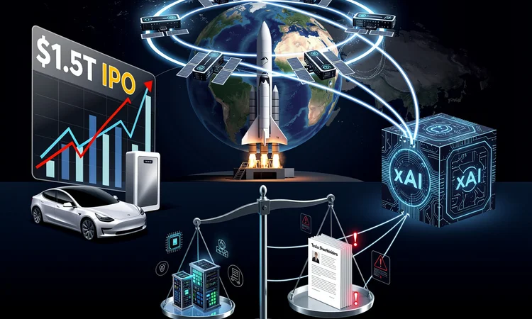 Musk’s Empire Gambit: SpaceX Eyes Tesla or xAI Merger Ahead of Mega-IPO