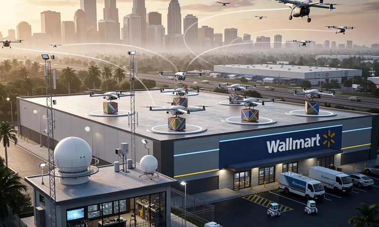 Walmart’s Drone Surge: 40 Million Shoppers in Sight by 2027