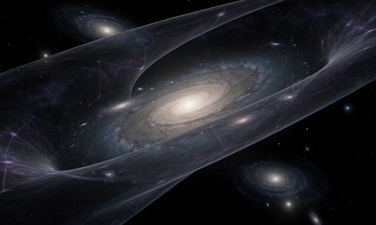 The Cosmic Veil: How Dark Matter Sheets Could Reshape Our Understanding of Galactic Formation