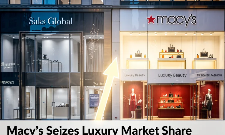 Saks’ Collapse Hands Macy’s a Rare Retail Lifeline