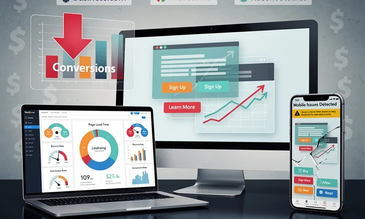 Design Flaws Silently Sabotaging Site Conversions