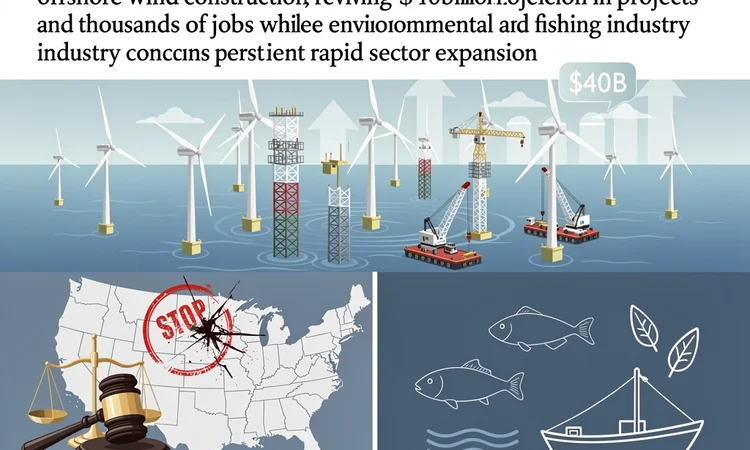 Federal Court Ruling Revives America’s Offshore Wind Ambitions After Months of Industry Paralysis