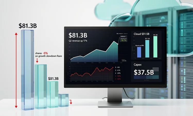 Microsoft’s AI Cloud Boom Masks Gaming Drag in Record $81B Quarter