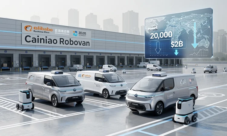 Alibaba’s $2 Billion Robovan Gambit: Cainiao-Zelos Merger Reshapes Delivery Automation