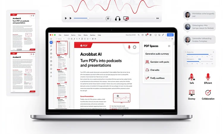 Adobe’s AI Transforms PDFs into Podcasts, Reshaping Document Workflows