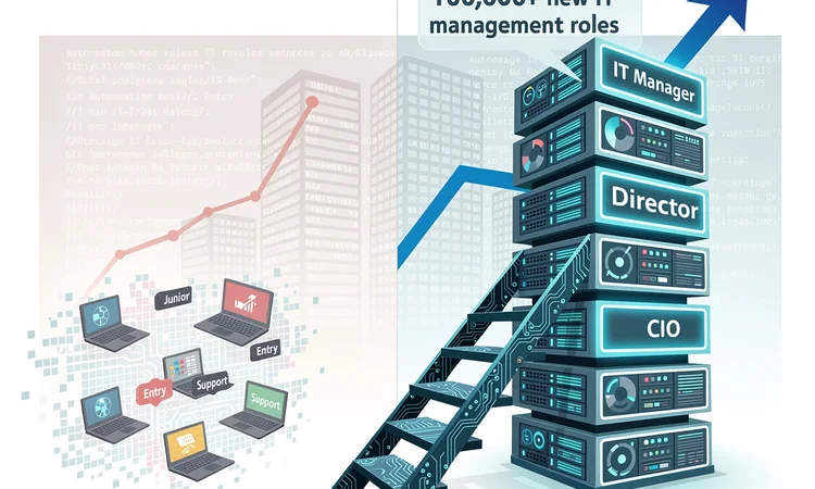 The Great Divergence: Why IT Management Thrives While Entry-Level Tech Jobs Vanish