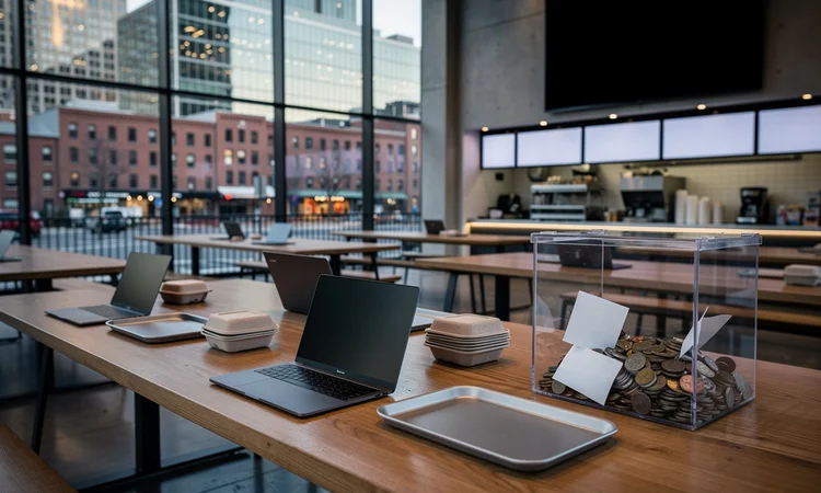 Remote Work’s Lunchtime Reckoning: How Hybrid Schedules Nearly Killed Boston’s Time Out Market