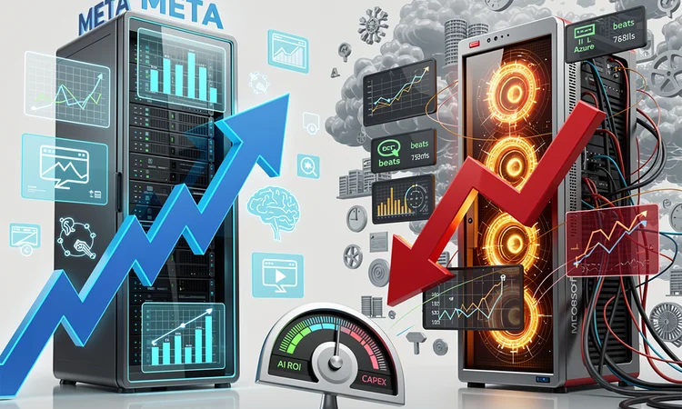 Meta’s AI Surge Crushes Microsoft’s Cloud Wobble
