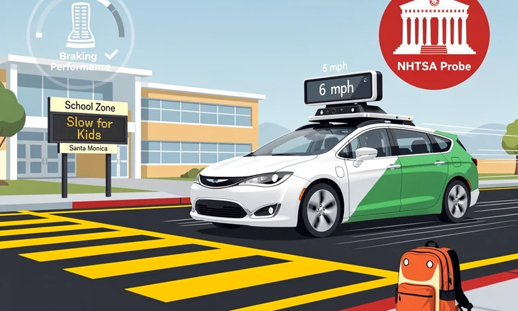 Waymo’s School-Zone Scare: Robotaxi Clips Child, Igniting NHTSA Scrutiny
