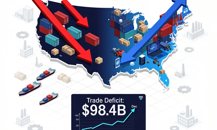 America’s Ballooning Trade Gap: How Import Surge and Export Decline Signal Economic Turbulence Ahead